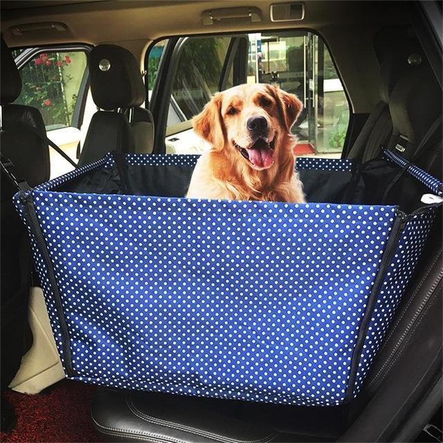 Portable Dog Car Booster Seat | Waterproof Travel Hammock And Dog Kennel - travel