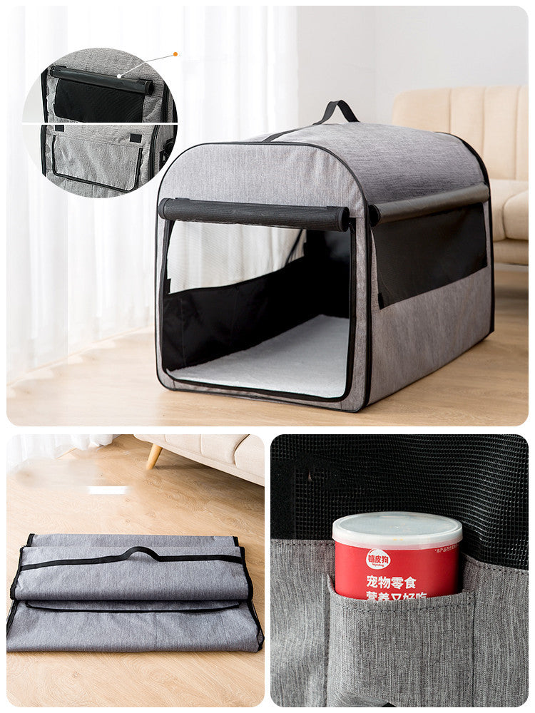 Portable Cylinder Dog Carrier | Washable Travel Bag for Dogs house