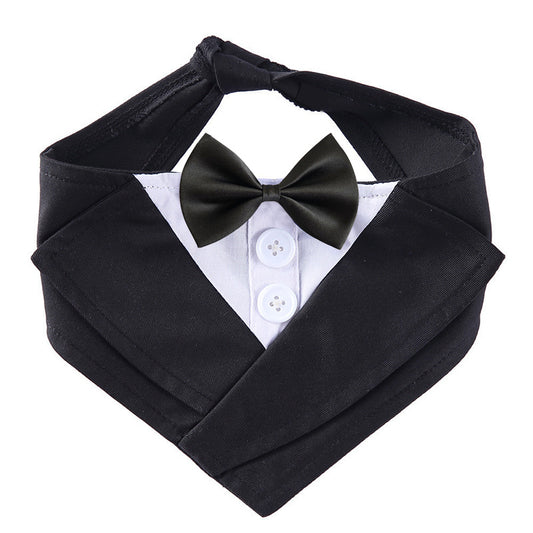 Dog Gentleman Bow Tie | Adjustable Polyester Dog Bow Tie bow