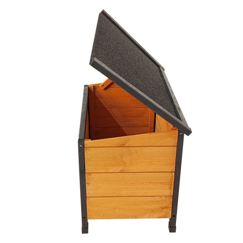 Luxury Solid Wood Dog House | Multi Dog Kennel with Built in Bowls And Storage Solid wood kennels house