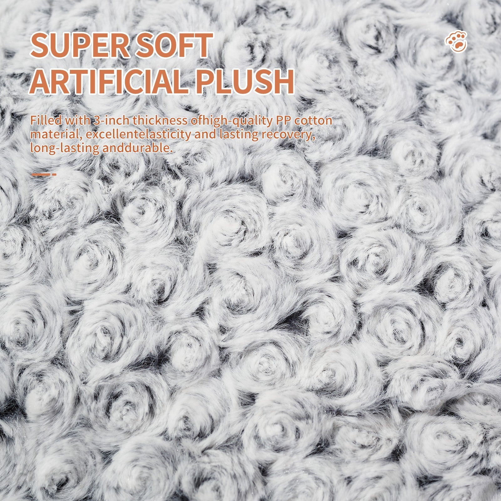 Washable And Supportive Plush Dog Bed Mat | Thickened Dog Kennel Cushion beds