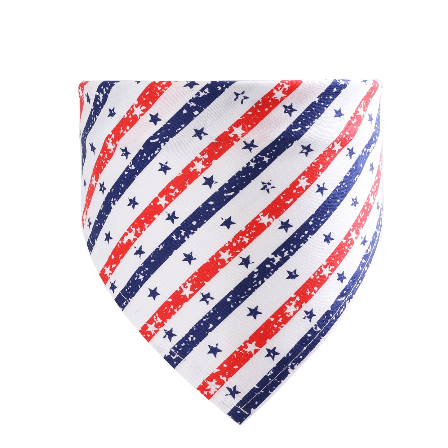 Dog Cotton Handkerchief Triangle Scarf And Bandanas Available in Different Styles Red blue stripes Accessories