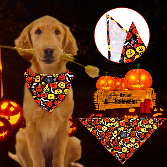 Halloween Dog Bandanas | Festive And Fun Spooky Dog Bandanas bow