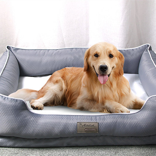 Cozy Plush Dog Bed with Removable Cushion | For Small to Large Dogs beds
