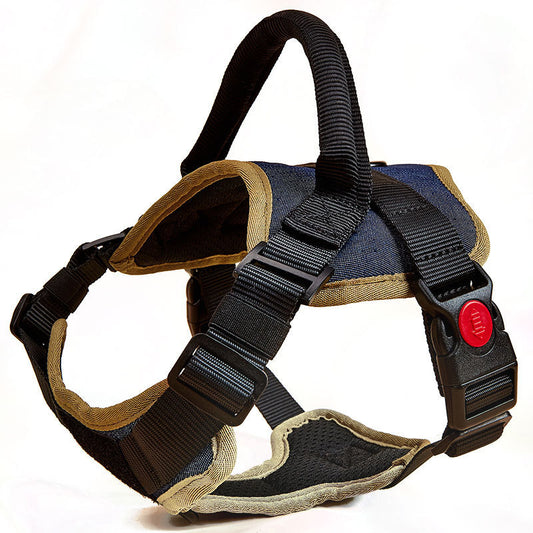 Adjustable No-Pull Dog Harness Vest | Padded And Reflective Dog Harness with Leash - harness