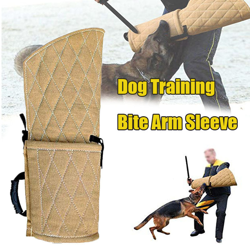 Durable Jute Dog Training Bite Sleeve | Protective Arm Guard For Dogs dog training