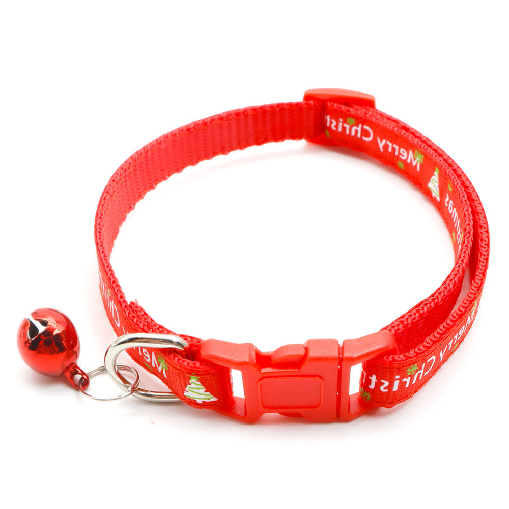 Father Christmas Dog Collar Red3 beds