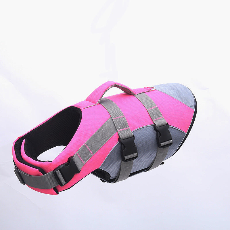 Adjustable Dog Life Jacket And Vest | Reflective Flotation Gear for Dogs - Pink / M - coats