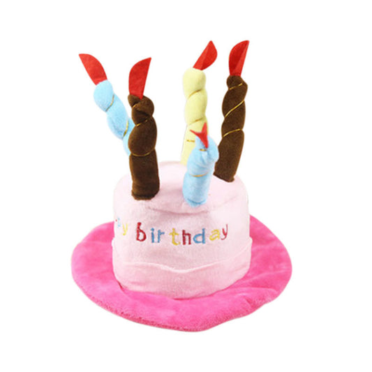 Cute Dog Birthday Gift Set Hat Birthday Toy birthday
