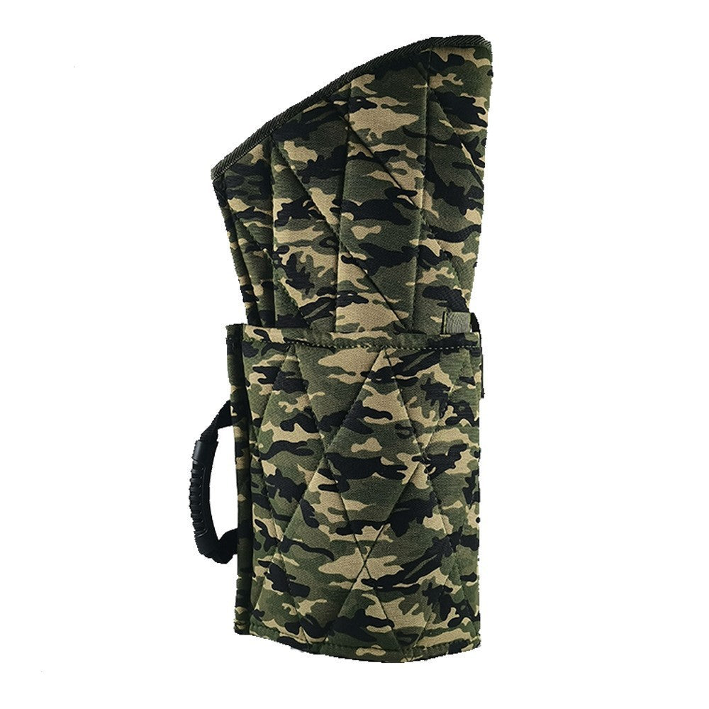 Durable Jute Dog Training Bite Sleeve | Protective Arm Guard For Dogs Camouflage dog training