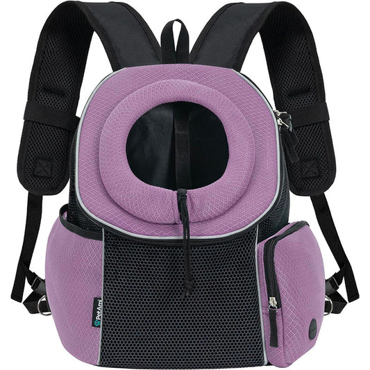 Portable Dog Travel Backpack | Breathable And Lightweight Dog Carrier - travel