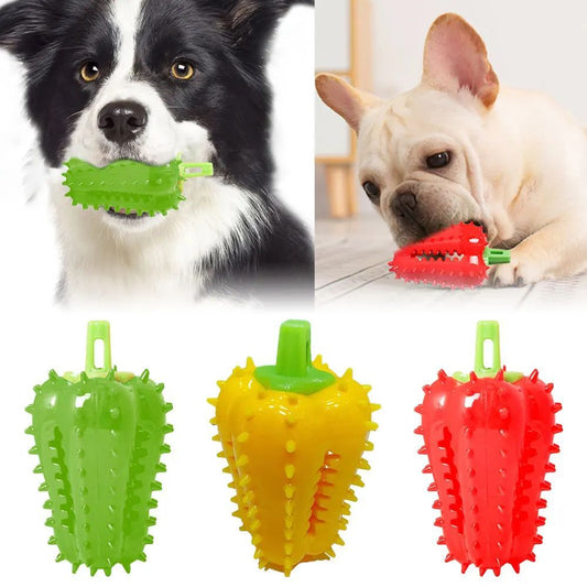 Interactive Chili Dog Chew Toy | Treat Dispenser for All Dog Sizes toys