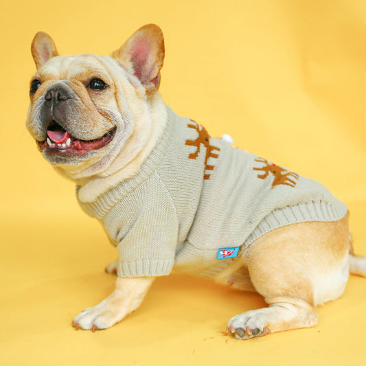 Festive Holiday Dog Sweater | Cozy Acrylic Dog Clothing Accessories