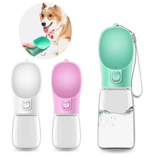 Portable Dog Water Bottle And Travel Dispenser | Leak-Proof for Dogs on the Go - Dog Travel Essentials
