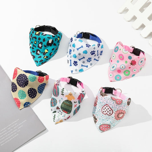 Dog Bandana and Saliva Towel Available in Different Patterns Accessories