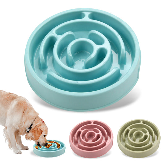 Silicone Slow Feeder Dog Bowl | Anti Bloat Puzzle Dog for Healthy Digestion food