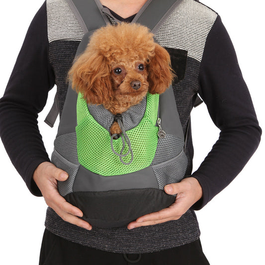 Soft PU Leather Dog Travel Backpack | Dog Carrier Bag for Outings - travel