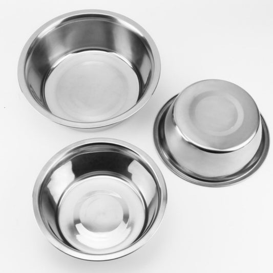 Stainless Steel Dog Bowls | Multi Size Dog Food and Water Dishes food
