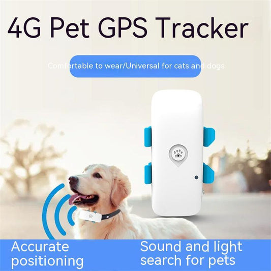 4G GPS Dog Tracker Collar with Real-Time Location | Waterproof Anti-Lost Collar for Dogs - collar