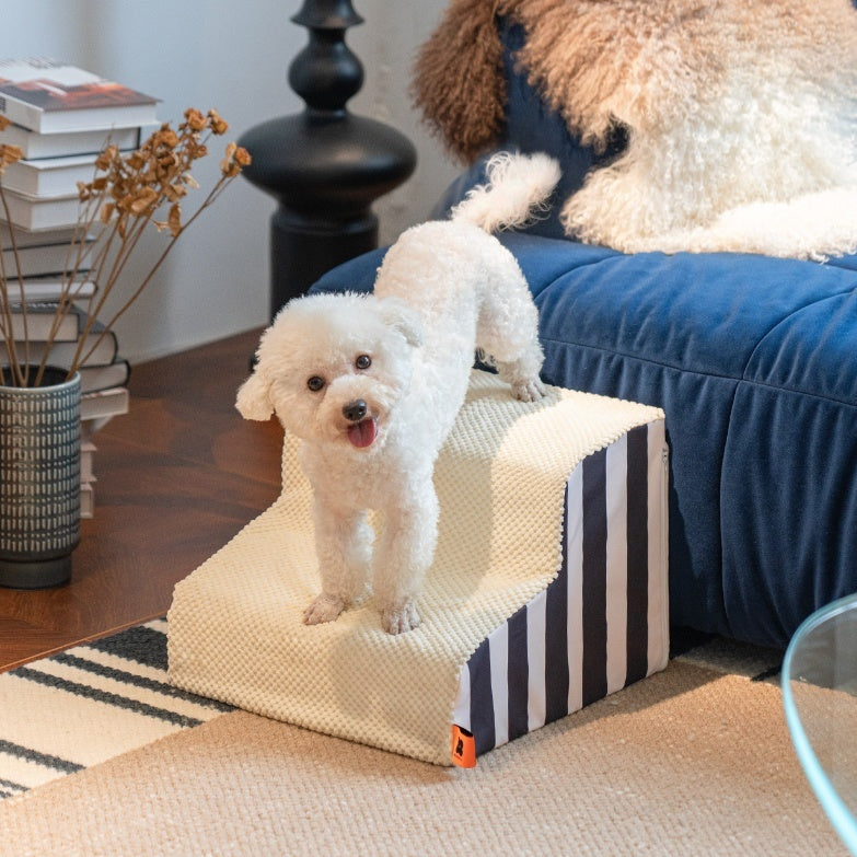 Lightweight Steps And Dog Stairs | Anti Slip Bed Ramp for Small Dogs beds